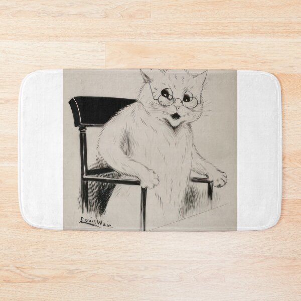Item preview, HURRY UP WITH THAT DINNER PLEASE OR THE MICE JOINT WILL RUN AWAY - Art Nouveau (Modern)  - Louis Wain designed and sold by nebelimr.