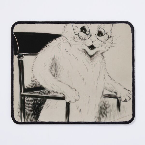 Item preview, HURRY UP WITH THAT DINNER PLEASE OR THE MICE JOINT WILL RUN AWAY - Art Nouveau (Modern)  - Louis Wain designed and sold by nebelimr.