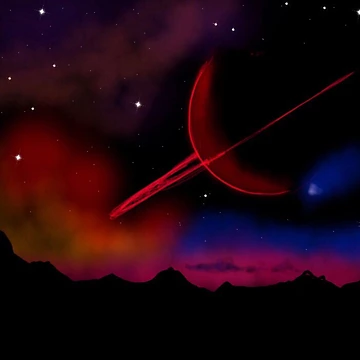 Artwork thumbnail, Space Rings by lawrencehyde