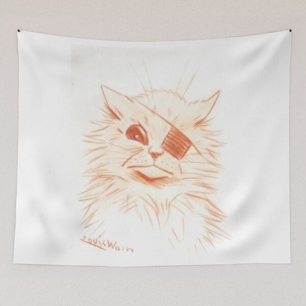 Item preview, IN THE WARS - Art Nouveau (Modern)  - Louis Wain designed and sold by nebelimr.