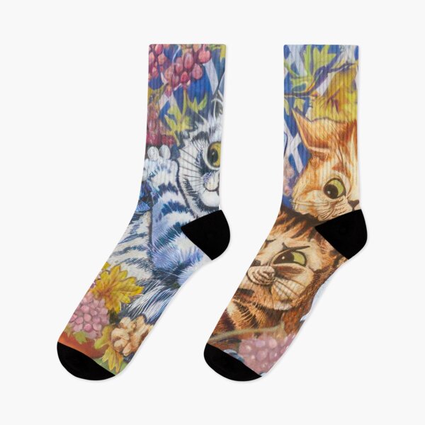 Item preview, IN THE VINEYARD - Art Nouveau (Modern)  - Louis Wain designed and sold by nebelimr.