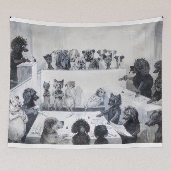 Item preview, LAW IN ACTION - Art Nouveau (Modern)  - Louis Wain designed and sold by nebelimr.