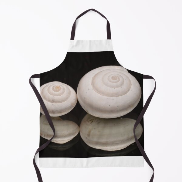 Item preview, White Spiral Seashells on Black designed and sold by Goiko7Margarita.