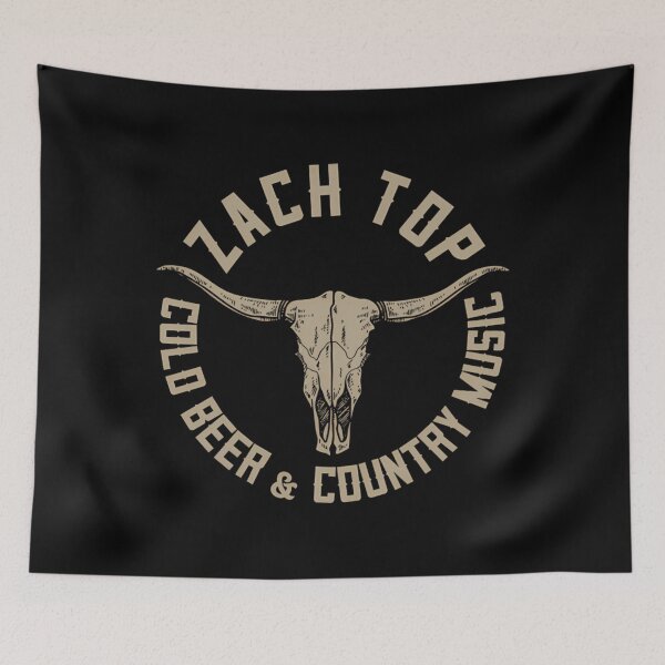 Item preview, Zach Top Cold Beer And Country Music  designed and sold by youssefkoko.