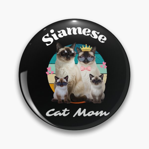 Item preview, Funny Siamese cat mom  designed and sold by Fateh-Kro ⭐⭐⭐⭐⭐.