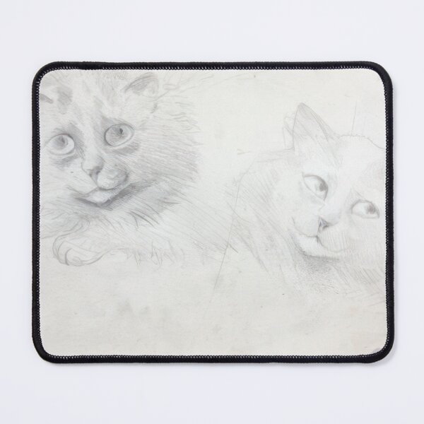 Item preview, SKETCHES OF BURMESE CATS - Art Nouveau (Modern) - Louis Wain designed and sold by nebelimr.
