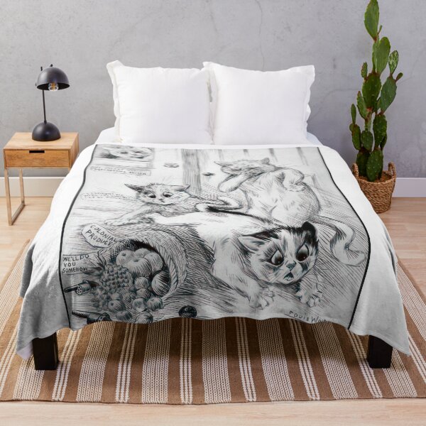 Item preview, THE BANGED DOOR - Art Nouveau (Modern) - Louis Wain designed and sold by nebelimr.