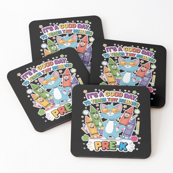 Item preview, It'S A Good Day To Teach Tiny Humans Pre-K Cat Teacher Lover  designed and sold by joyouartArt.