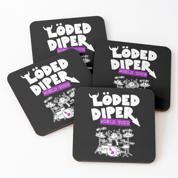 Item preview,  Diary Of A Wimpy Kid Loded Diper Band World Tour Funny  designed and sold by youssefkoko.