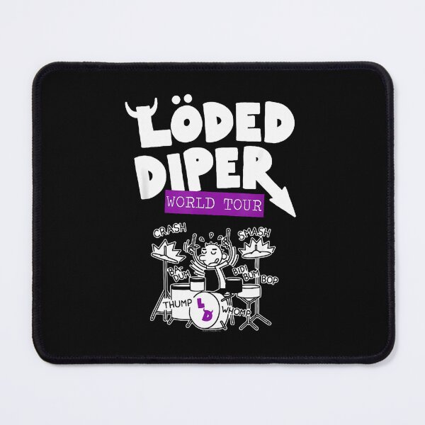 Item preview, Diary Of A Wimpy Kid Loded Diper Band World Tour Funny designed and sold by youssefkoko.