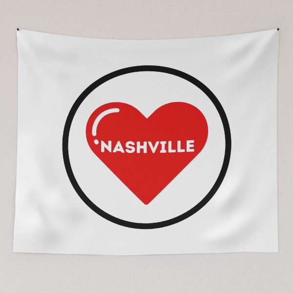 Artikelvorschau, Ich liebe Nashville entworfen und verkauft von Kevin Sugrue.