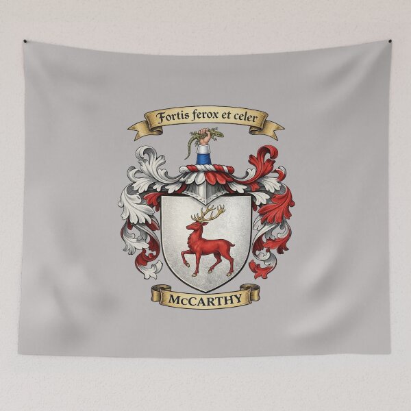 Item preview, The McCarthy Family Coat of Arms designed and sold by BagTown Clans.