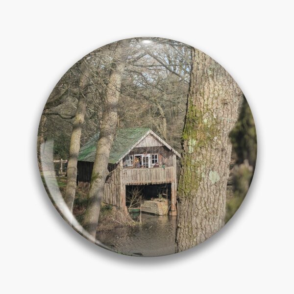Item preview, Rustic Boathouse Winkworth Arboretum | Surrey Hills Woodland | Hascombe Godalming England Photo designed and sold by ThatSurreyLife.