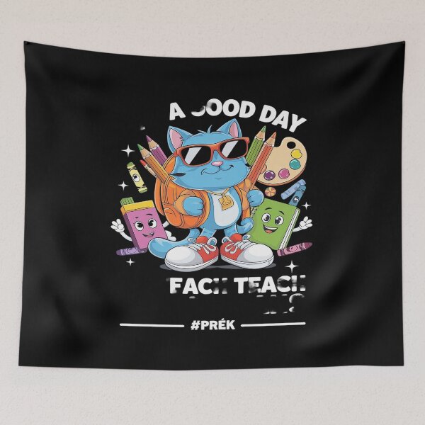 Item preview, It's A Good Day To Teach Tiny Humans Pre-K Cat Teacher Lover1  designed and sold by joyouartArt.