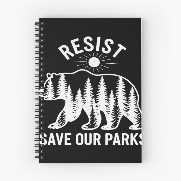 Item preview, Womens Resist Save Our Parks US National Parks Bear ALT Souvenir  designed and sold by angolinnArt.