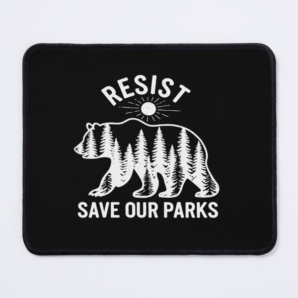 Item preview, Womens Resist Save Our Parks US National Parks Bear ALT Souvenir designed and sold by angolinnArt.