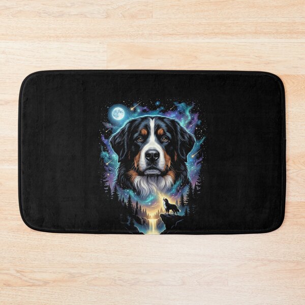Item preview, Bernese Mountain Dog Galaxy Wolf Moon Pet Owner designed and sold by SofenArt.