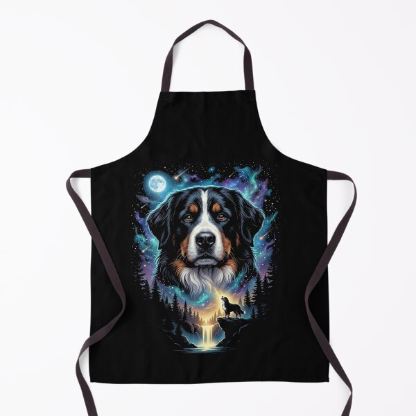 Item preview, Bernese Mountain Dog Galaxy Wolf Moon Pet Owner designed and sold by SofenArt.