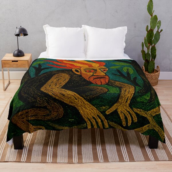 Item preview, Brazilian Guardian of the Forest: Dark Reinterpretation of Curupira #4 designed and sold by Helios Be. Lavsh.