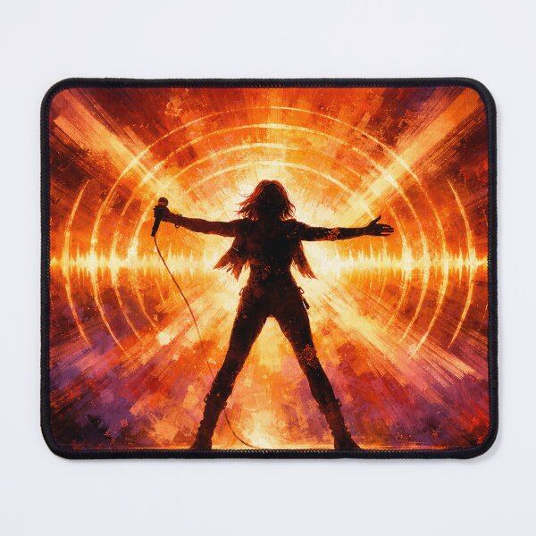 Item preview, Play Me Louder — Gen X Anthem | Retro Rock Power Silhouette designed and sold by GenX369.