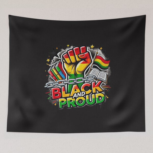 Item preview, Black and Proud Pan-African Power Fist designed and sold by StSDigs.