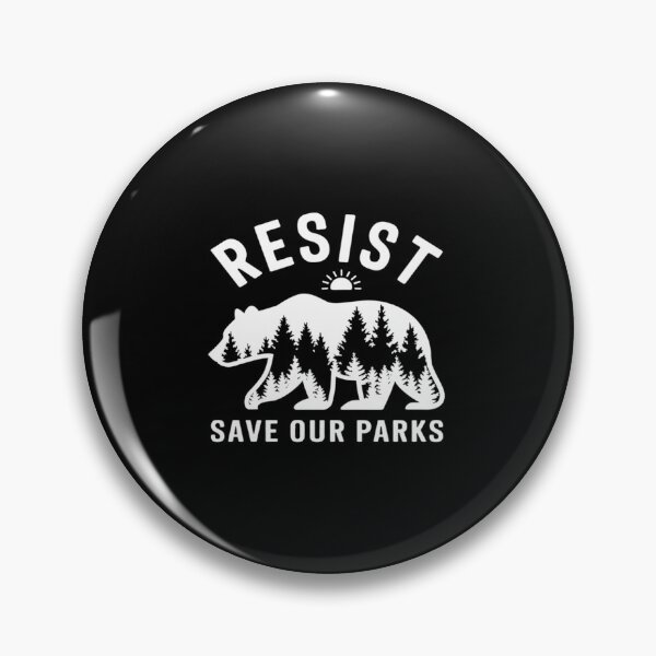 Item preview, Womens Resist Save Our Parks US National Parks Bear ALT Souvenir designed and sold by angolinnArt.