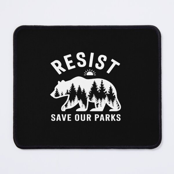 Item preview, Womens Resist Save Our Parks US National Parks Bear ALT Souvenir designed and sold by angolinnArt.