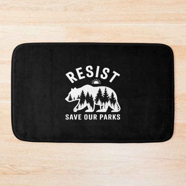 Item preview, Womens Resist Save Our Parks US National Parks Bear ALT Souvenir designed and sold by angolinnArt.