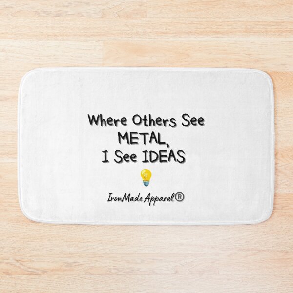 Item preview, Where Others See Metal, I See Ideas – Creative Welder T-Shirt for Visionary Fabricators designed and sold by IronMade Apparel.