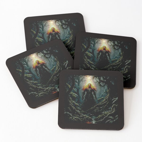 Item preview, Brazilian Guardian of the Forest: Dark Reinterpretation of Curupira #7 designed and sold by Helios Be. Lavsh.