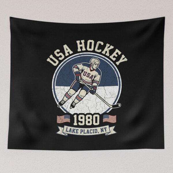 Item preview, Usa Hockey 1980 Lake Placid Ny Miracle On Ice Fan designed and sold by SofenArt.