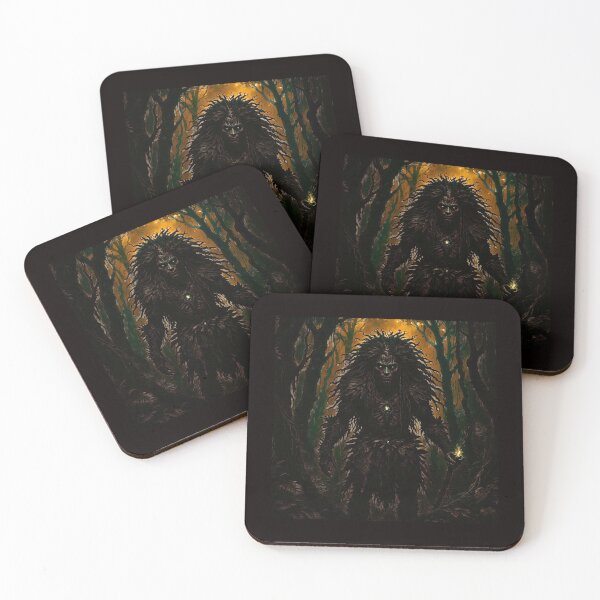 Item preview, Brazilian Guardian of the Forest: Dark Reinterpretation of Curupira #8 designed and sold by Helios Be. Lavsh.