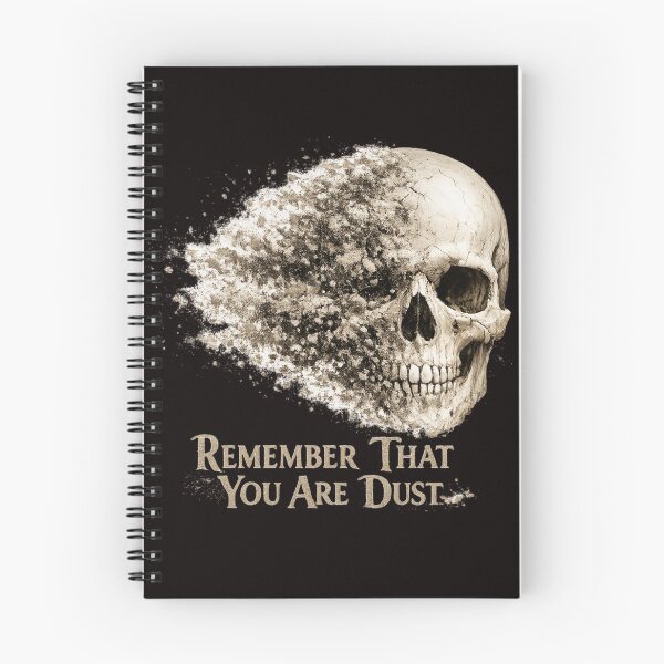 Item preview, Remember That You Are Dust – Skull Dissolving into Ash designed and sold by FrameFlow.