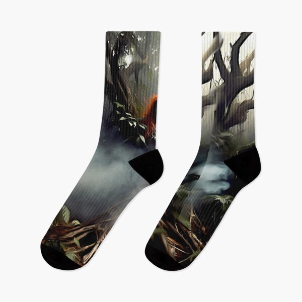 Item preview, Brazilian Guardian of the Forest: Dark Reinterpretation of Curupira #9 designed and sold by Helios Be. Lavsh.