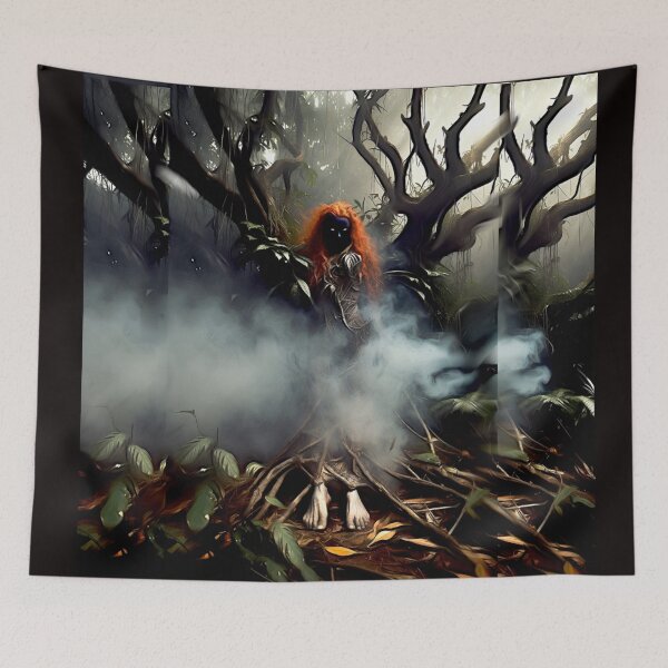 Item preview, Brazilian Guardian of the Forest: Dark Reinterpretation of Curupira #9 designed and sold by Helios Be. Lavsh.
