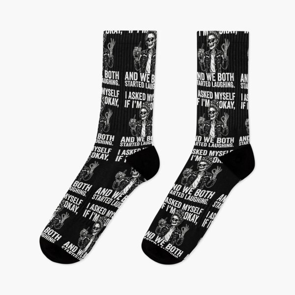 Item preview, I Asked Myself If I'm Okay And We Both Started Laughing Sarcastic Humor Relatable Quote designed and sold by SofenArt.