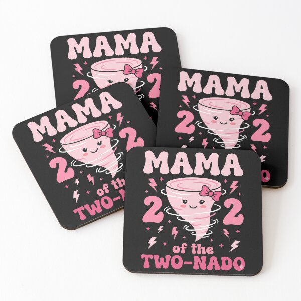 Item preview, Mama 2 2 Of The Two-Nado Twin Mom Mother Of Twins designed and sold by SofenArt.