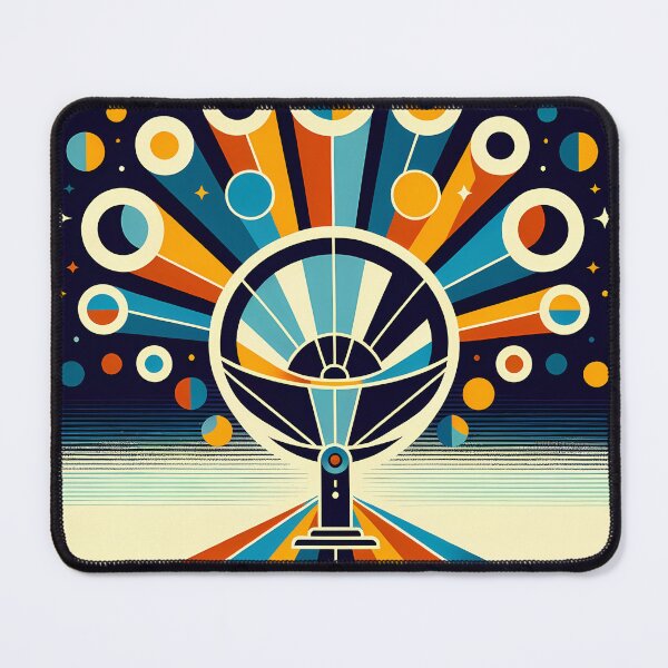 Item preview, Retro Space Radar Burst designed and sold by InkSmithery.