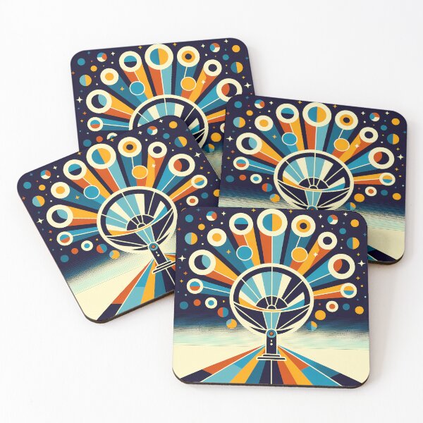 Item preview, Retro Space Radar Burst designed and sold by InkSmithery.