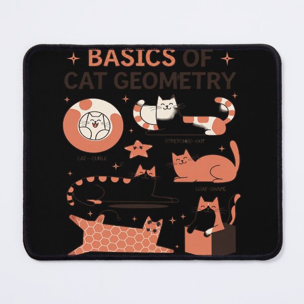 Item preview, Math Teacher Life Teaching Cat Lover Basics Of Cat Geometry designed and sold by joyouartArt.