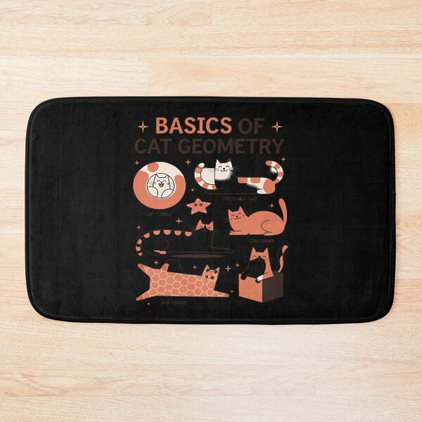 Item preview, Math Teacher Life Teaching Cat Lover Basics Of Cat Geometry  designed and sold by joyouartArt.