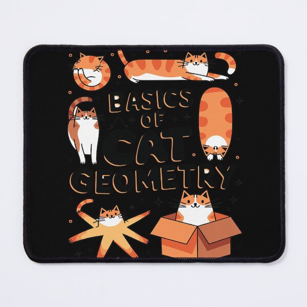 Item preview, Math Teacher Life Teaching Cat Lover Basics Of Cat Geometry designed and sold by joyouartArt.