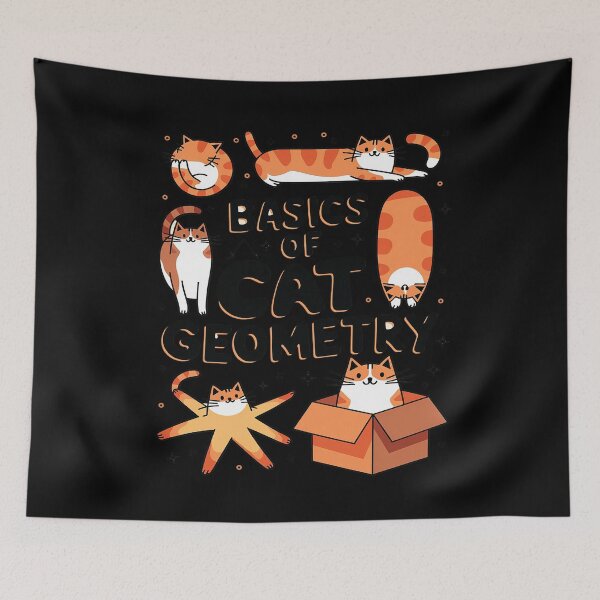 Item preview, Math Teacher Life Teaching Cat Lover Basics Of Cat Geometry  designed and sold by joyouartArt.