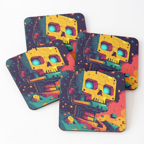 Item preview, Sugar Skulls in Hyperdrive designed and sold by Retro Type.