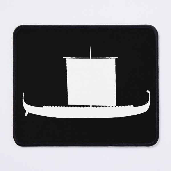 Item preview, Viking White Longship designed and sold by Murph's Images.