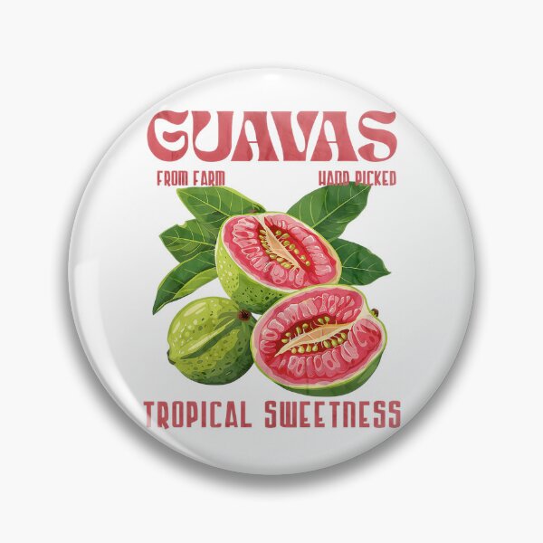 Item preview, Tropical Guavas Vintage Botanical Poster - Exotic Fruit Art designed and sold by Krasnovaovaova.