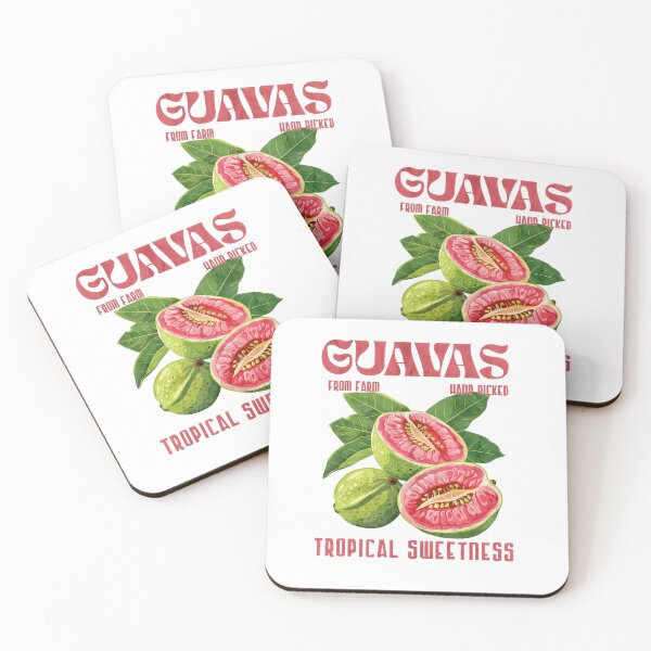 Item preview, Tropical Guavas Vintage Botanical Poster - Exotic Fruit Art designed and sold by Krasnovaovaova.