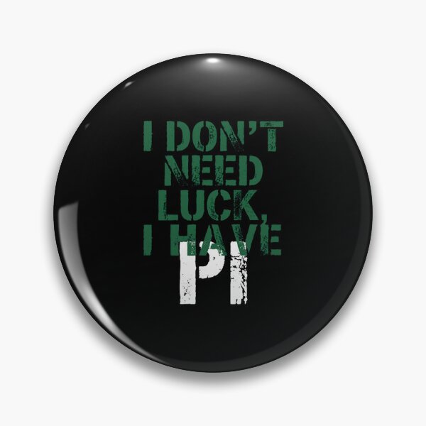 Item preview, No Luck Just Math designed and sold by SignumShop.
