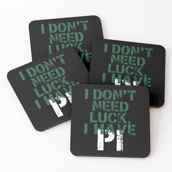Item preview, No Luck Just Math designed and sold by SignumShop.