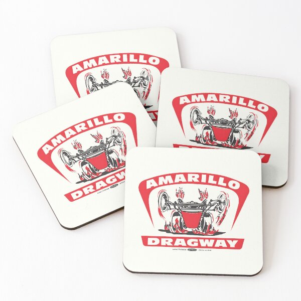 Item preview, 1960s Amarillo Dragway emblem designed and sold by retropetrol.